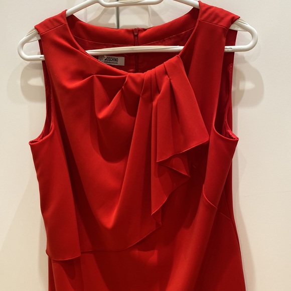 MOSCHINO CHEAP AND CHIC red dress s 10 - Picture 8 of 13